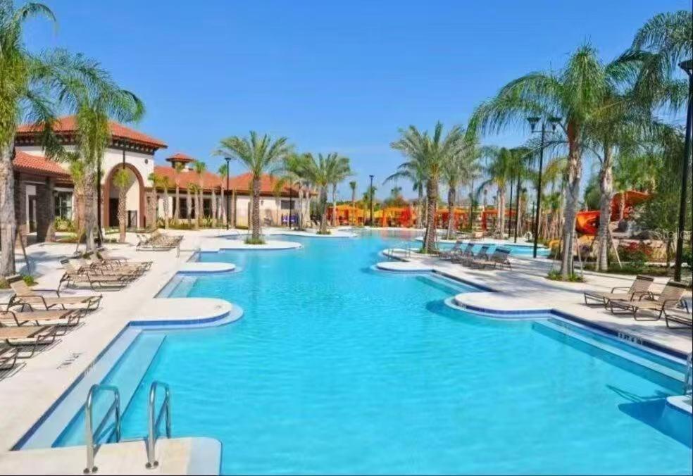Family Retreat - Double Rooms King Rms Shared Bath-Luxury Club-Pool Spa-Near Disney Parks With Wifi ดาเวนพอร์ต ภายนอก รูปภาพ
